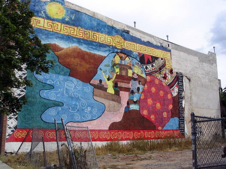 Mural Off of South Street, Philadelphia, Pennsylvania