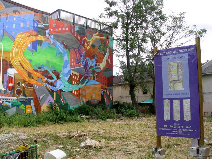 Vacant Lot Off of South Street, Philadelphia, Pennsylvania