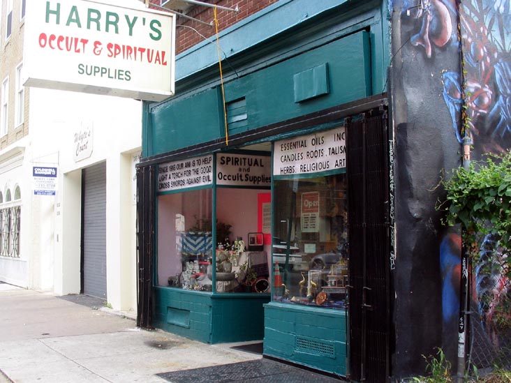 Harry's Occult & Spiritual Supplies, 1238 South Street, Philadelphia, Pennsylvania