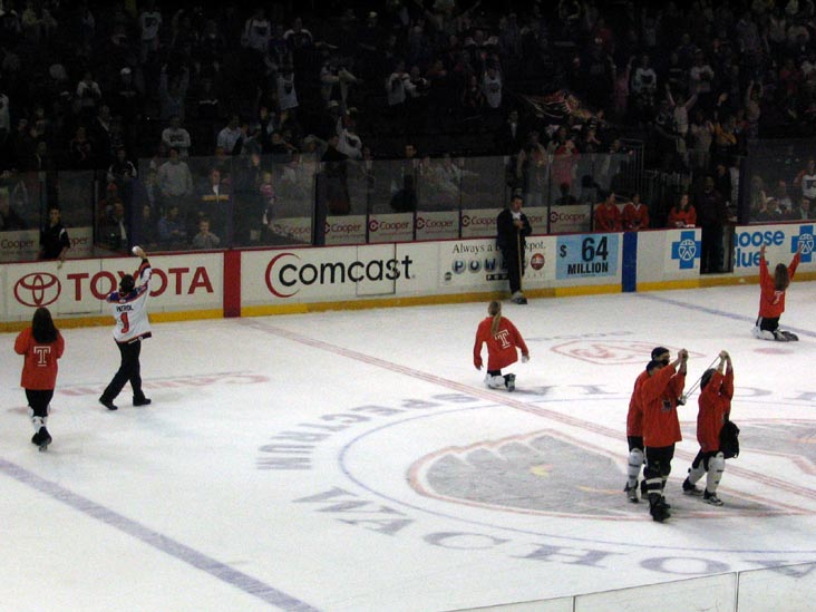 T-Shirt Launch, Philadelphia Phantoms vs. Albany River Rats, Wachovia Spectrum, Wachovia Complex, 3601 South Broad Street, South Philadelphia, November 24, 2006