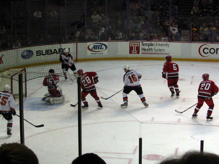 Power Play, Philadelphia Phantoms vs. Albany River Rats, Wachovia Spectrum, Wachovia Complex, 3601 South Broad Street, South Philadelphia, November 24, 2006