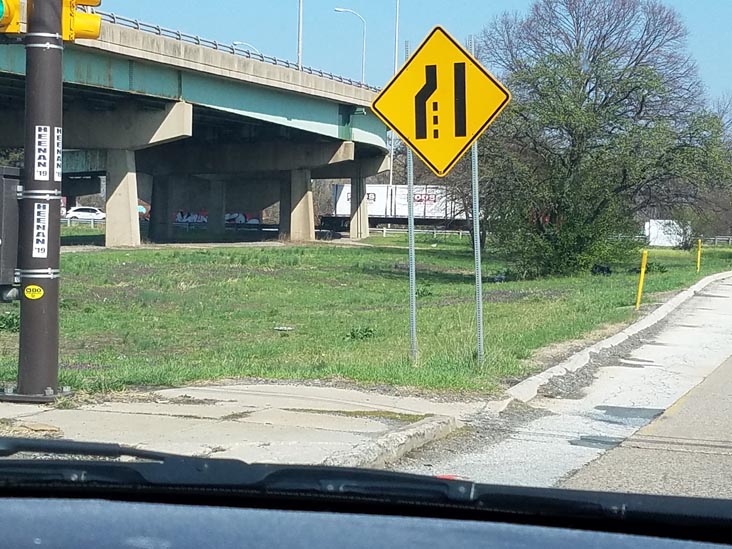 Walt Whitman Bridge Approach, Philadelphia, Pennsylvania, April 6, 2019