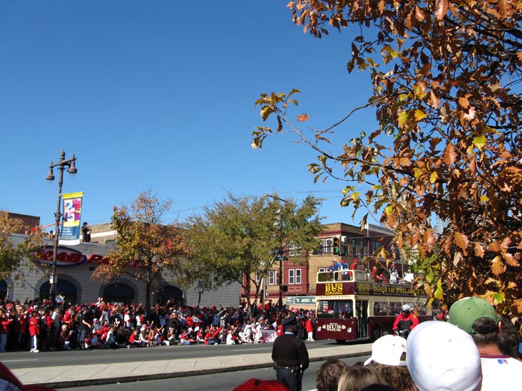 Broad Street Near Bainbridge Street, 2008 Phillies World Series Parade, South Philadelphia, Philadelphia, Pennsylvania, October 31, 2008, 12:56 p.m.