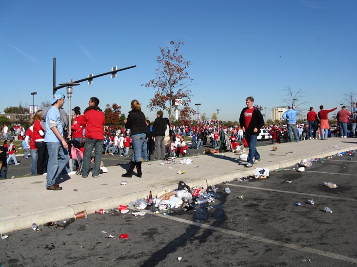 Outside Citizens Bank Park, 2008 Phillies World Series Parade Rally, South Philadelphia, Philadelphia, Pennsylvania, October 31, 2008, 3:04 p.m.