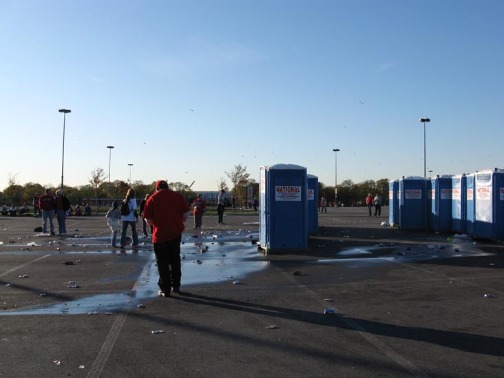 Outside Citizens Bank Park, 2008 Phillies World Series Parade Rally, South Philadelphia, Philadelphia, Pennsylvania, October 31, 2008, 4:33 p.m.