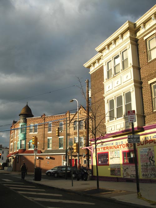 Lancaster Avenue at Spring Garden Street, West Philadelphia, Philadelphia, Pennsylvania