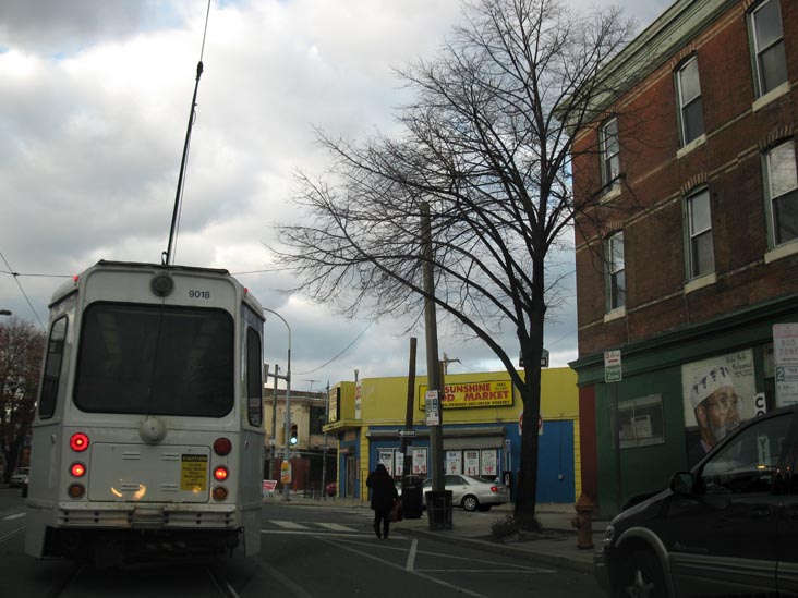 Lancaster Avenue at Parrish Street, West Philadelphia, Philadelphia, Pennsylvania