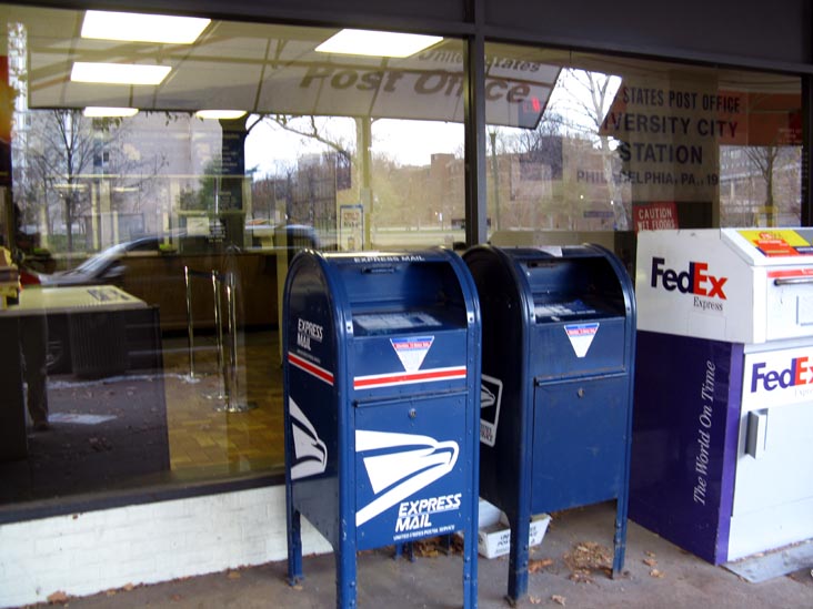 University City Station Post Office, 228 South 40th Street, University City, Philadelphia, Pennsylvania