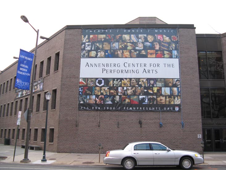 Annenberg Center for the Performing Arts, 3680 Walnut Street, University of Pennsylvania, Philadelphia, Pennsylvania
