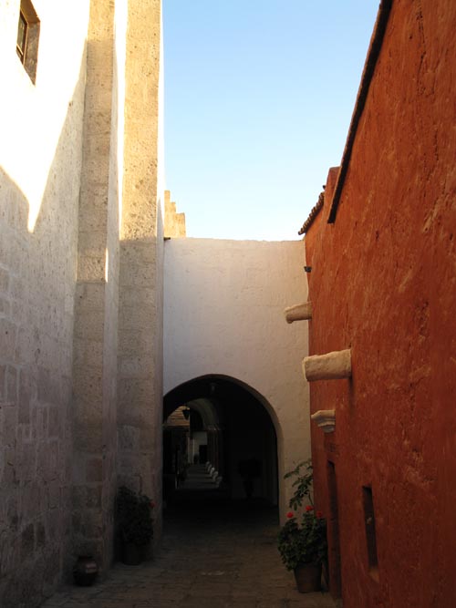 Street Outside Sister Ana's Cell, Monasterio de Santa Catalina/Santa Catalina Monastery, Arequipa, Peru