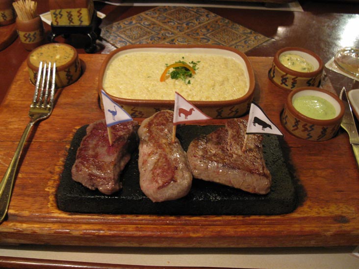 Piedra Trilogie Carnes (Ostrich, Alpaca and Beef), Zig Zag Restaurant, Calle Zela, 210, Arequipa, Peru