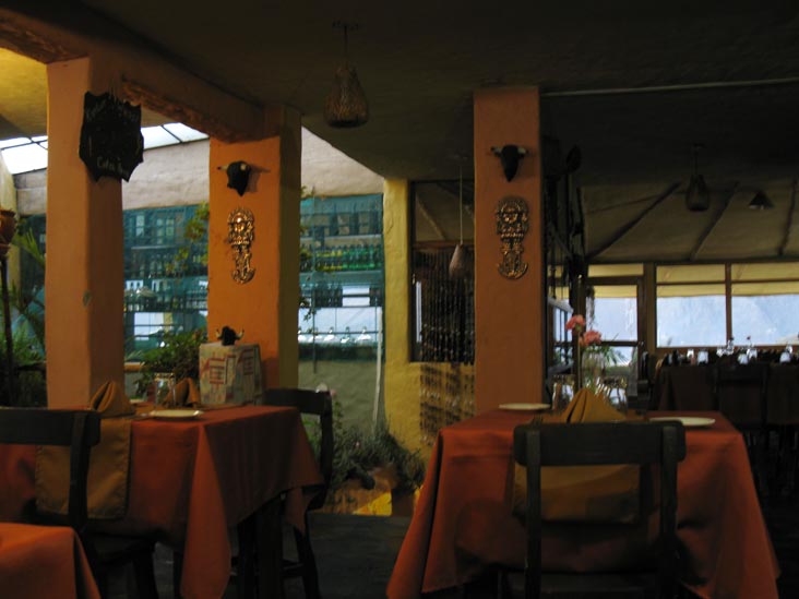 Dining Room, Kuntur Wassi, Calle Cruz Blanca, Cabanaconde, Colca Valley/Valle del Colca, Arequipa Region, Peru