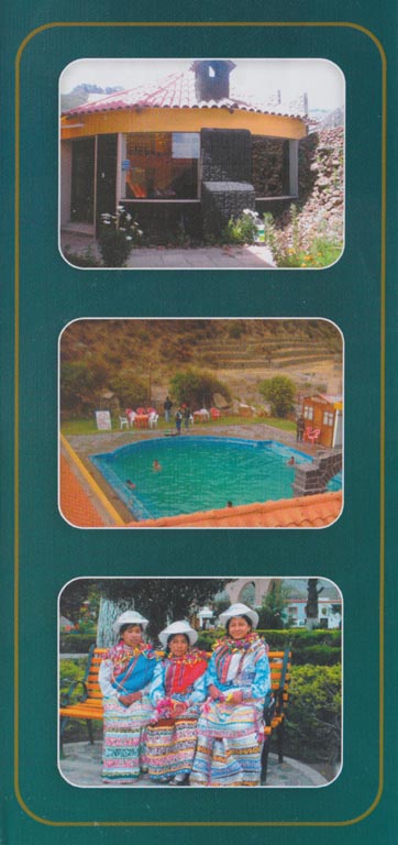 Brochure, Los Portales de Chivay, Calle Arequipa, 603, Chivay, Caylloma, Arequipa Region, Peru