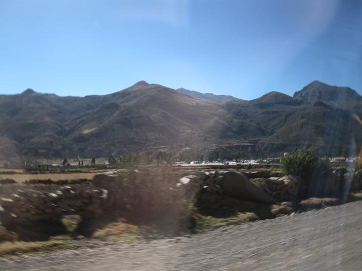 Yanque, Colca Canyon/Cañon de Colca, Colca Valley/Valle del Colca, Arequipa Region, Peru, July 6, 2010