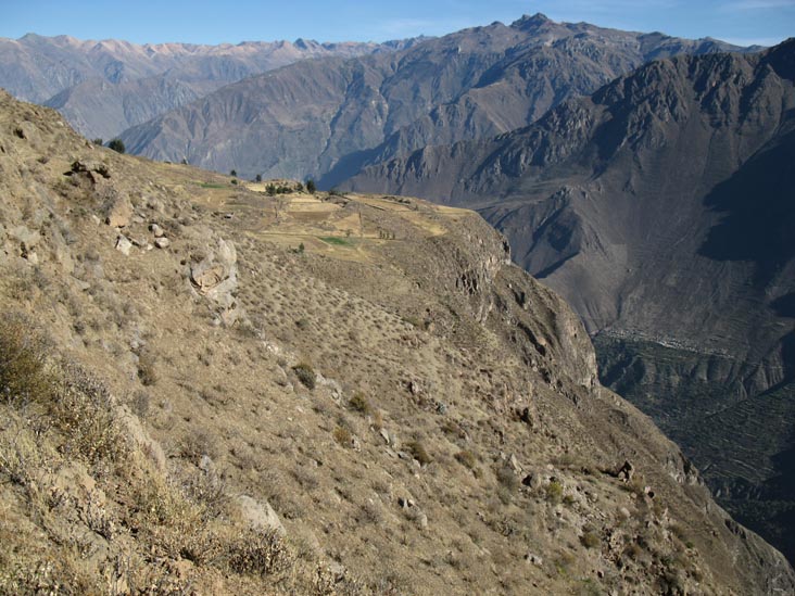 Mirador de Tapay, Colca Canyon/Cañon de Colca, Colca Valley/Valle del Colca, Arequipa Region, Peru, July 7, 2010