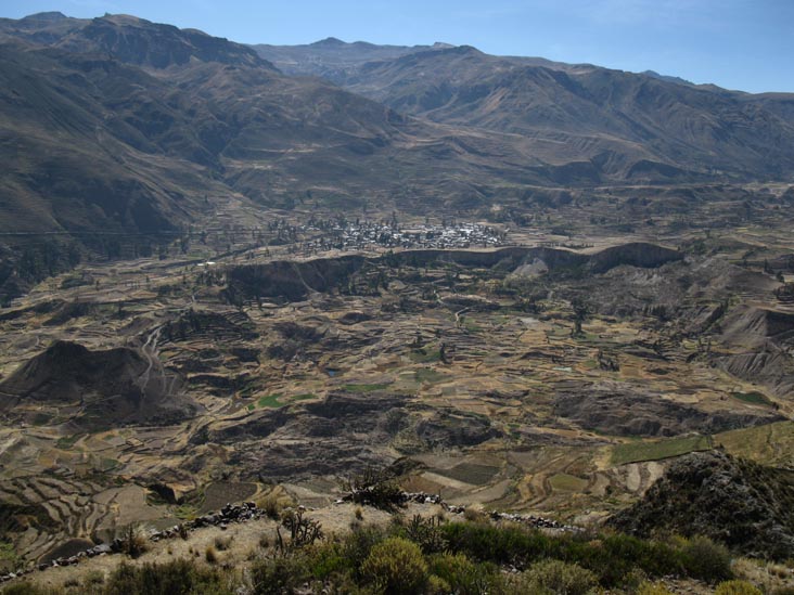 Mirador Wayracpunku, Colca Canyon/Cañon de Colca, Colca Valley/Valle del Colca, Arequipa Region, Peru, July 7, 2010