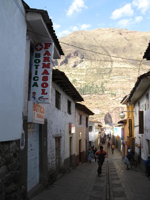 Calle Bolognesi Near Plaza de Armas, Pisac, Cusco Region, Peru
