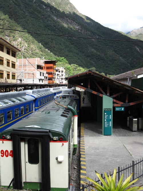 Estación Machu Picchu/Machu Picchu Train Station, Aguas Calientes/Machupicchu Pueblo, Cusco Region, Peru