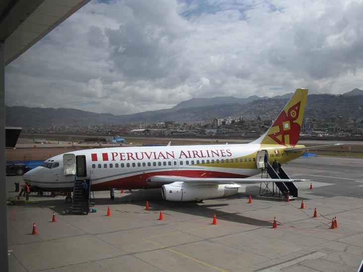Peruvian Airlines Flight 217, Aeropuerto Internacional Alejandro Velasco Astete, Cusco, Peru