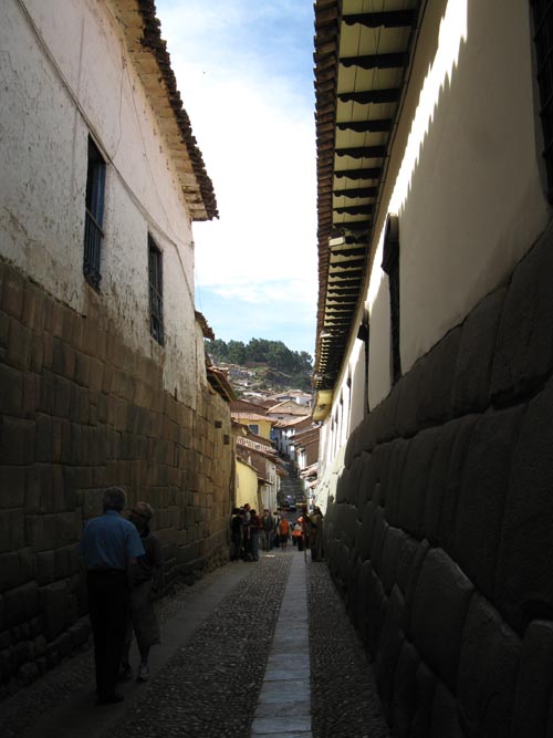Calle Hatunrumiyoc, Cusco City Tour, Cusco, Peru, July 11, 2010