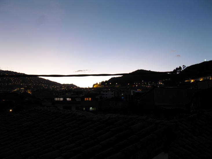 View From Room 216, Inkarri Hostal, Collacalle, 204, Cusco, Peru