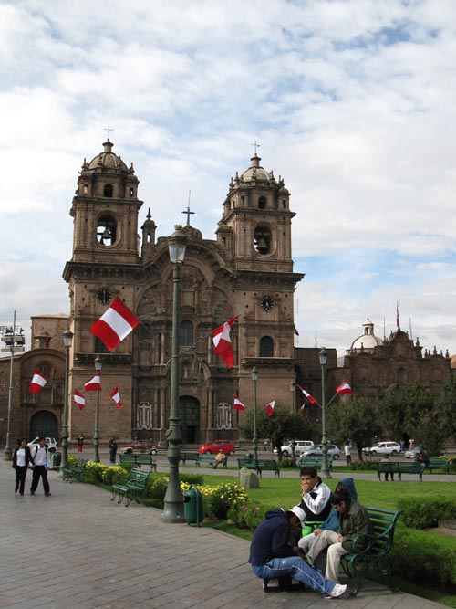 Iglesia de la Compañ�a de Jesús, Plaza de Armas, Cusco, Peru