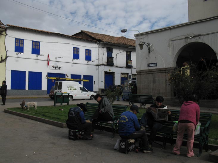 Shoeshine, Plazoleta Espinar, Cusco, Peru