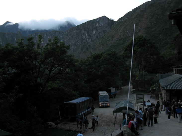 Buses To Aguas Calientes/Machupicchu Pueblo, Ticket Gate Area, Machu Picchu, Peru