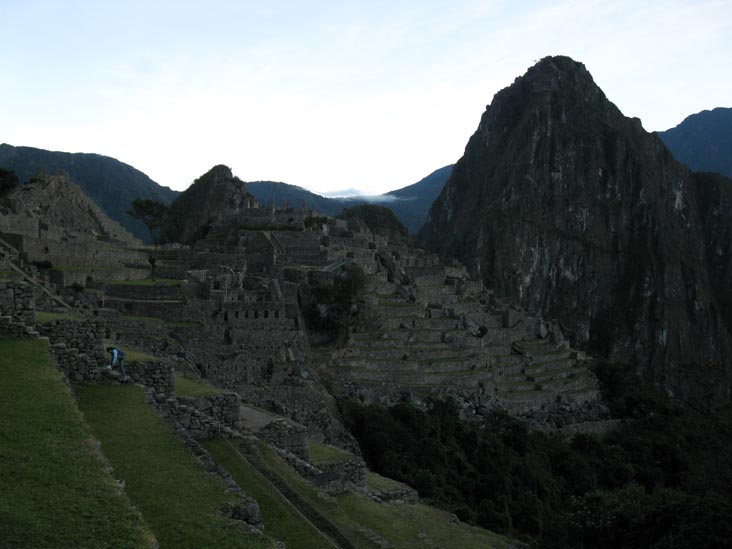 View From Agricultural Terraces, Machu Picchu, Peru