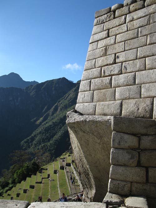 View From Royal Palace/Royal Enclosures, Machu Picchu, Peru