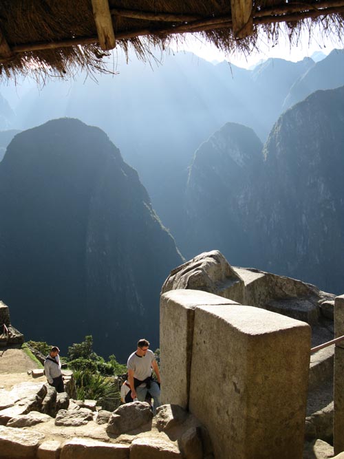 View From Royal Palace/Royal Enclosures, Machu Picchu, Peru