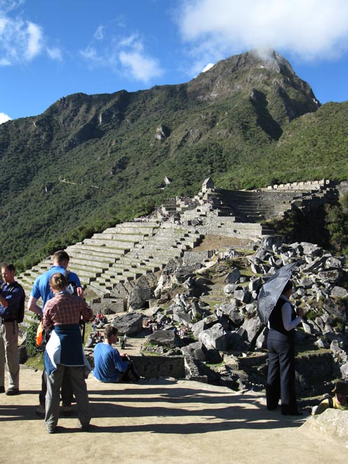 View From Intihuatana, Machu Picchu, Peru