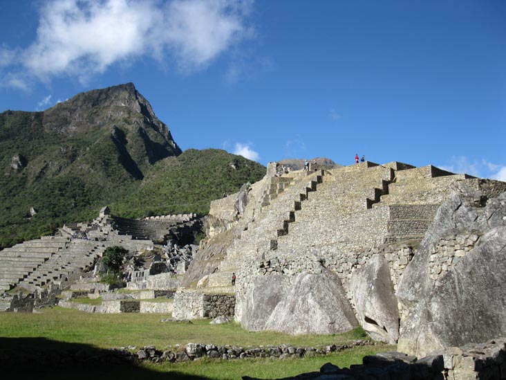 View Toward Intihuatana From Central Plaza, Machu Picchu, Peru