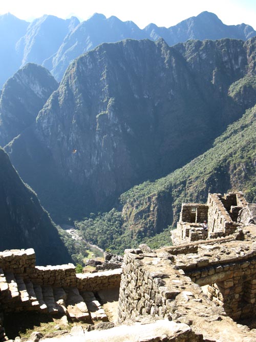 Urubamba River From Residential Sector, Machu Picchu, Peru