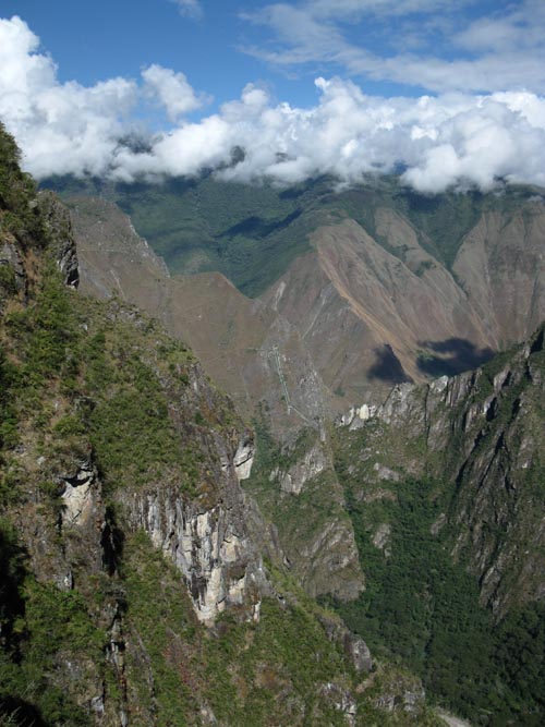 View From Guardhouse Area, Machu Picchu, Peru