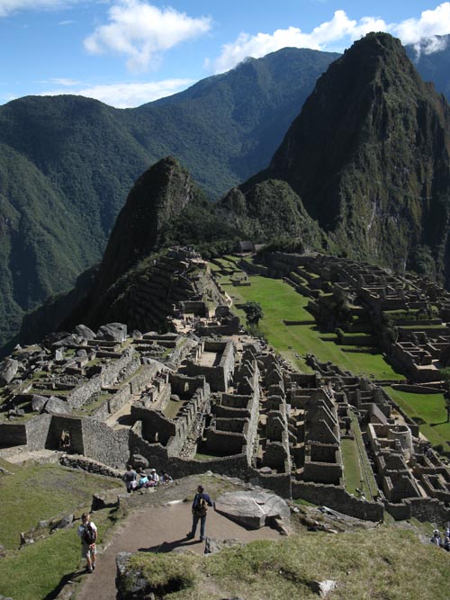 View To North From Guardhouse/Caretaker's Hut/Watchman's Hut, Machu Picchu, Peru