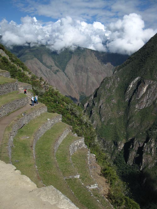 View To West From Guardhouse/Caretaker's Hut/Watchman's Hut, Machu Picchu, Peru