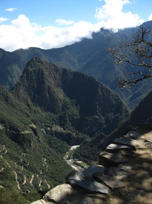 Urubamba River From Intipunku/Sun Gate, Machu Picchu, Peru