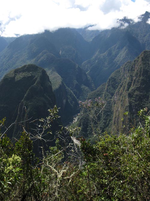 Urubamba River From Intipunku Trail, Machu Picchu, Peru