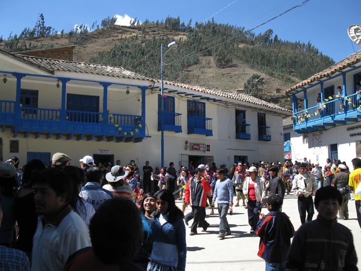 Maqtas, Fiesta Virgen del Carmen, Plaza de Armas, Paucartambo, Peru, July 15, 2010