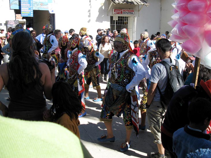 Contradanzas, Fiesta Virgen del Carmen, Plaza de Armas, Paucartambo, Peru, July 15, 2010