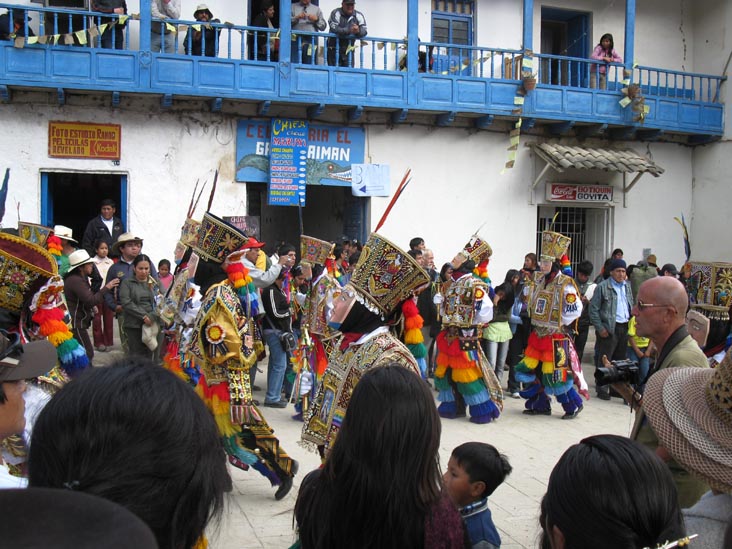 Danzaq, Fiesta Virgen del Carmen, Plaza de Armas, Paucartambo, Peru, July 15, 2010