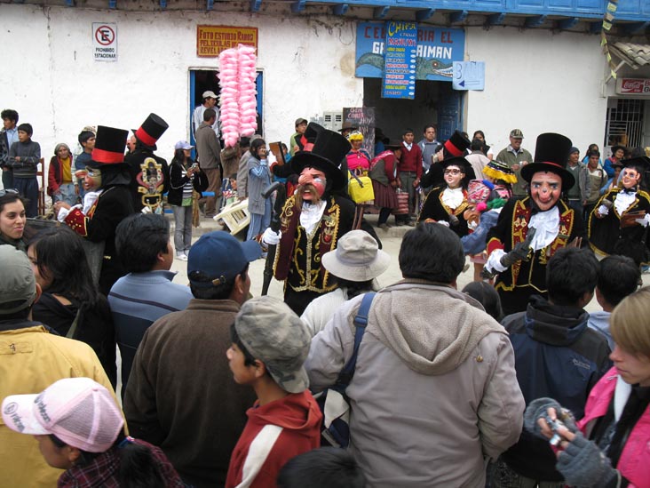 Doctorcitos and Wayras, Fiesta Virgen del Carmen, Plaza de Armas, Paucartambo, Peru, July 15, 2010