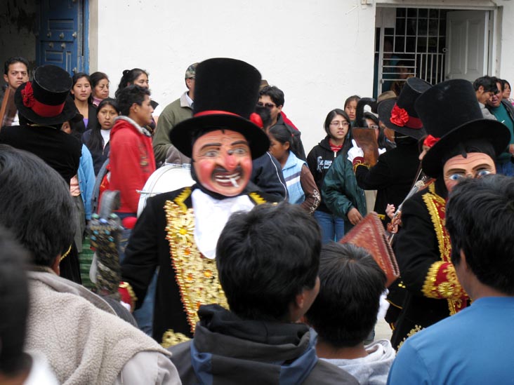 Wayras, Fiesta Virgen del Carmen, Plaza de Armas, Paucartambo, Peru, July 15, 2010