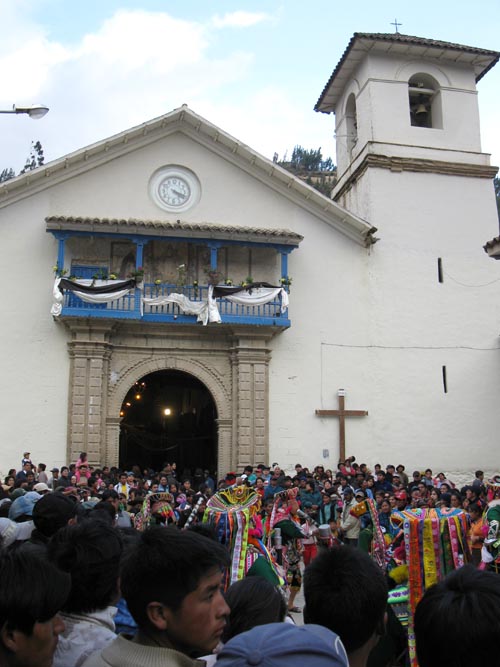 Templo de Paucartambo, Fiesta Virgen del Carmen, Paucartambo, Peru, July 15, 2010