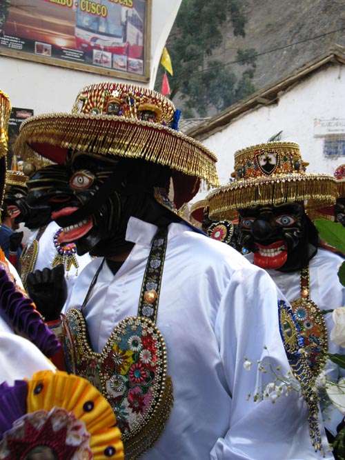 Qhapaq Negro, Fiesta Virgen del Carmen, Plaza de Armas, Paucartambo, Peru, July 15, 2010