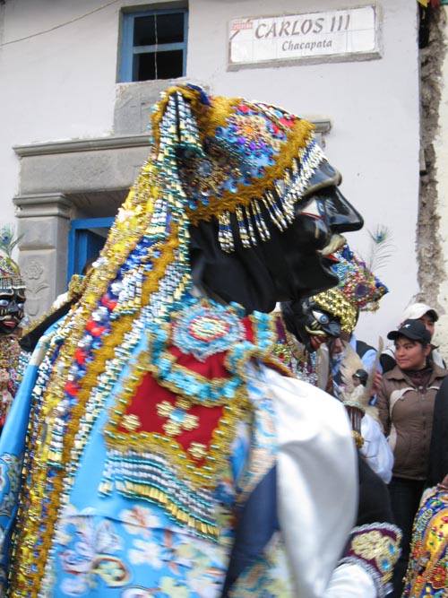 Negrillo, Fiesta Virgen del Carmen, Paucartambo, Peru, July 15, 2010