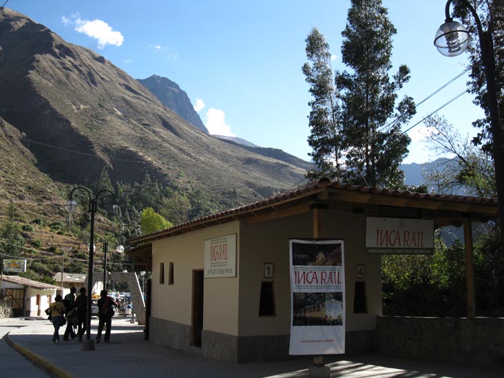 Train Station, Ollantaytambo, Sacred Valley, Cusco Region, Peru