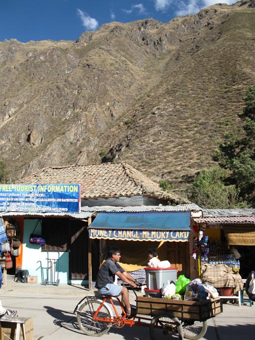 Train Station Area, Ollantaytambo, Sacred Valley, Cusco Region, Peru
