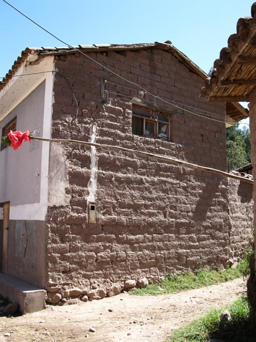 Chicha Flag, Chichubamba Community Tourism Project/Agroturismo Chichubamba, Urubamba, Cusco Region, Peru